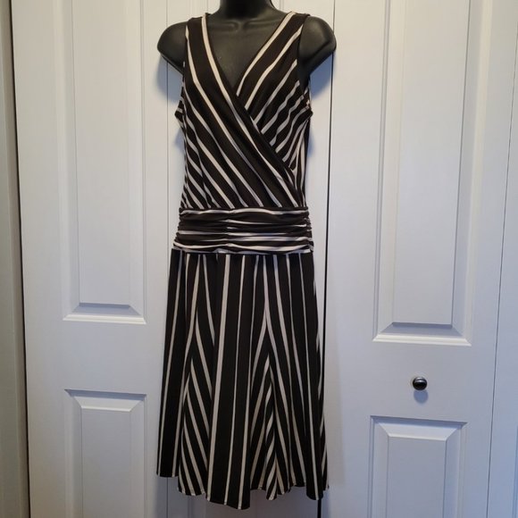 BCBG MaxAzria stripe dress size S - Picture 1 of 9